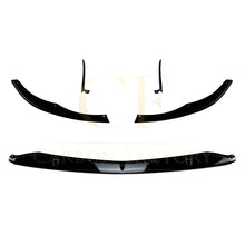 Load image into Gallery viewer, Brabus Style Gloss Black Front Splitter for Mercedes Benz W205 C63 15-22
