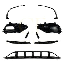 Load image into Gallery viewer, AMG Gloss Black Canards Winglets Splitter (9 Pieces) for Mercedes Benz W176 A Class 16-18

