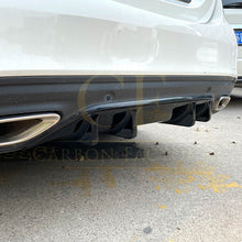 Load image into Gallery viewer, Gloss Black Rear Diffuser Extension for Mercedes Benz W205 C Class &amp; C63 Saloon 15-21
