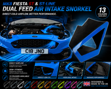 Load image into Gallery viewer, Car Enhancements UK - Wide Mouth / Snorkels - MK8 Fiesta ST &amp; ST Line (Pair)
