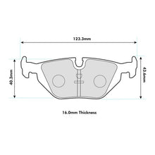 Load image into Gallery viewer, BMW All E36 Rear (excluding M3) Performance Brake Pad 8002
