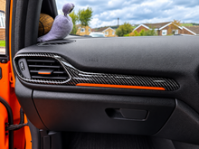 Load image into Gallery viewer, Car Enhancements UK - Real Carbon Fibre Passenger Vent Surround Trim (MK8 / MK8.5 Fiesta &amp; MK2 Puma)

