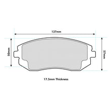 Load image into Gallery viewer, SUBARU BRZ Front PBS Performance Brake Pads 8222
