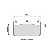 Load image into Gallery viewer, Willwood  Pads To Fit Wilwood Dynalite Centre  Pin Calipers 8286PR

