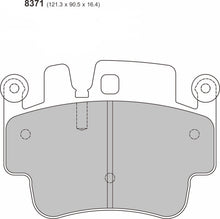 Load image into Gallery viewer, PORSCHE 911 (996) 3.6 GT3  Rear Performance Brake Pads 8371
