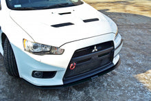 Load image into Gallery viewer, Maxton Design - FRONT RACING SPLITTER V.3 MITSUBISHI LANCER EVO X (2005-2017)
