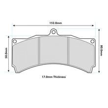 Load image into Gallery viewer, HISPEC Mega Monster RS152 &amp; RX152 Performance Brake Pads 8448
