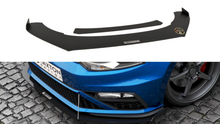 Load image into Gallery viewer, Maxton Design - Front Racing Splitter (with wings) Volkswagen Polo GTI Mk5 Facelift (2015-2017)
