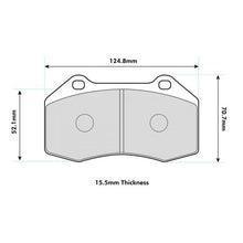 Load image into Gallery viewer, Renault Megane II R26 Front Performance Brake Pads Brembo Caliper 8541
