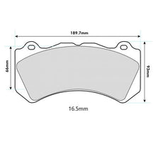 Load image into Gallery viewer, Audi A6 Front Performance Brake Pads 8571 16.5mm thick
