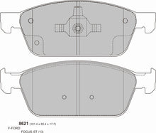 Load image into Gallery viewer, Ford Focus ST Mk3 Front Prorace Pads 8621
