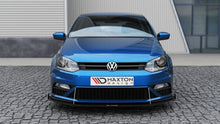 Load image into Gallery viewer, Maxton Design - Front Racing Splitter (with wings) Volkswagen Polo GTI Mk5 Facelift (2015-2017)
