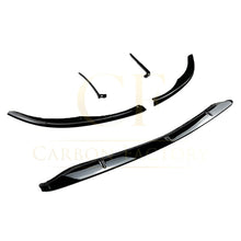 Load image into Gallery viewer, Brabus Style Gloss Black Front Splitter for Mercedes Benz W205 C63 15-22
