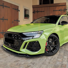 Load image into Gallery viewer, V Style Gloss Black Front Splitter for Audi 8Y RS3 20-24
