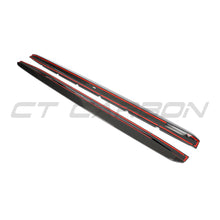 Load image into Gallery viewer, BMW F95 X5M &amp; F96 X6M 2019+ CARBON FIBRE SIDE SKIRTS - CT DESIGN
