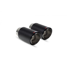 Load image into Gallery viewer, SCORPION EXHAUSTS - REPLACEMENT CARBON ASCARI TIPS FOR SCORPION EXHAUST - TWIN 90MM
