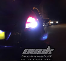 Load image into Gallery viewer, BriteVue 955 Reverse Light Bulb Upgrade – 10 SMD LED with Projector Lens (921 | W16W | T15)
