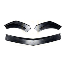 Load image into Gallery viewer, V Style Gloss Black Front Splitter for Mercedes Benz W204 C Class AMG Model 11-14

