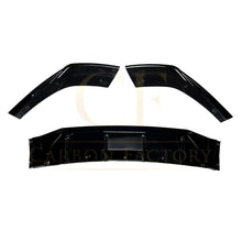 Load image into Gallery viewer, V Style Gloss Black Diffuser for Audi A3 S3 Saloon 20-Present
