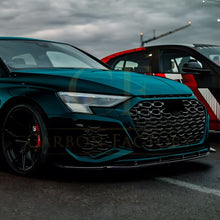 Load image into Gallery viewer, V Style Gloss Black Front Splitter for Audi 8Y RS3 20-24
