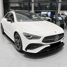 Load image into Gallery viewer, AMG Style Gloss Black Front Splitter for Mercedes Benz W177 A Class AMG &amp; A35 23-25
