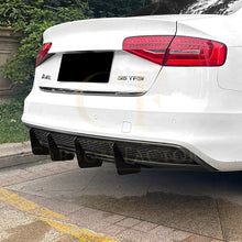 Load image into Gallery viewer, PSM Style Gloss Black Rear Diffuser for Audi B8.5 A4 S Line 13-15
