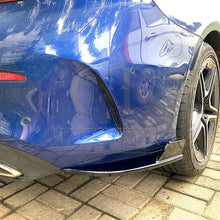 Load image into Gallery viewer, Gloss Black Rear Bumper Spats for Mercedes Benz W205 C Class Coupe 15-21
