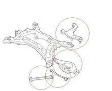 Load image into Gallery viewer, Nissan 350Z Z33 (2002-2009) Rear Suspension Arm Bushes
