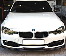 Load image into Gallery viewer, A Style Carbon Fibre Front Splitter for BMW F30 3 Series Non M Sport 12-15
