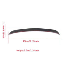 Load image into Gallery viewer, AC Style Carbon Fibre Boot Spoiler for BMW E60 5 Series inc M5 03-10
