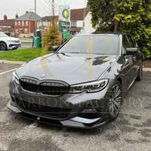 Load image into Gallery viewer, AC Style Gloss Black Front Splitter for BMW 3 Series G20 G21 Pre-LCI 19-22
