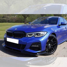 Load image into Gallery viewer, AC Style Gloss Black Front Splitter for BMW 3 Series G20 G21 Pre-LCI 19-22

