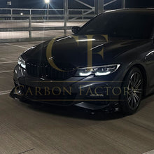 Load image into Gallery viewer, AC Style Gloss Black Front Splitter for BMW 3 Series G20 G21 Pre-LCI 19-22
