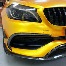 Load image into Gallery viewer, AMG Carbon Fibre Canards Winglets Splitter (8 Pieces) for Mercedes Benz W176 A Class 16-18
