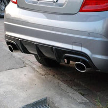 Load image into Gallery viewer, AMG Style Carbon Fibre Rear Diffuser for Mercedes Benz W204 C63 &amp; C Class Pre-Facelift 07-10
