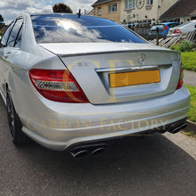 Load image into Gallery viewer, AMG Style Carbon Fibre Rear Diffuser for Mercedes Benz W204 C63 &amp; C Class Pre-Facelift 07-10
