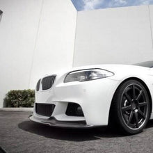 Load image into Gallery viewer, AR Style Carbon Fibre Front Splitter for BMW F10 5 Series 10-17
