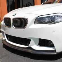 Load image into Gallery viewer, AR Style Carbon Fibre Front Splitter for BMW F10 5 Series 10-17
