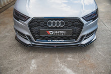 Load image into Gallery viewer, Maxton Design - FRONT SPLITTER V.3 AUDI S3 / A3 S-LINE 8V FACELIFT SEDAN (2016-2020)
