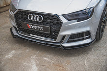 Load image into Gallery viewer, Maxton Design - FRONT SPLITTER V.3 AUDI S3 / A3 S-LINE 8V FACELIFT SEDAN (2016-2020)
