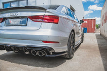 Load image into Gallery viewer, Maxton Design - REAR SIDE SPLITTERS V.2 AUDI S3 SEDAN 8V FACELIFT (2016-2020)
