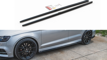 Load image into Gallery viewer, Maxton Design - SIDE SKIRTS DIFFUSERS V.2 AUDI S3 SEDAN 8V FACELIFT (2016-2020)
