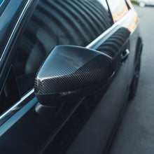 Load image into Gallery viewer, AUDI A3/S3/RS3 8V PRE-PREG CARBON FIBRE MIRRORS - WITHOUT LANE ASSIST
