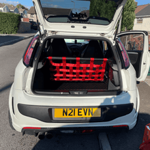 Load image into Gallery viewer, Abarth Punto Strut bar and Cargo net
