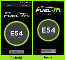 Load image into Gallery viewer, Fuel-It! Bluetooth Ethanol Content Analyser Kit, Flex Fuel E85 Composition Sensor, Universal 5/16in Fuel Lines, 0-5V &amp; 50-150Hz Outputs for ECU, Gauges &amp; JB4
