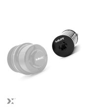 Load image into Gallery viewer, MMX Stainless Steel Reusable Oil Filter Insert Element, 20 Micron High-Flow, BMW S58: M2 G87, M3 G80/G81, M4 G82/G83, X3M F97, X4M F98
