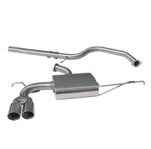 Load image into Gallery viewer, Cobra Exhausts - Audi A3 (8P) 2.0 TDI 140PS (2WD) (3 Door) Twin Tip Cat Back Performance Exhaust
