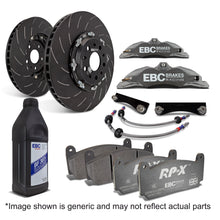 Load image into Gallery viewer, EBC Apollo Big Brake Kit, 300mm, Anodised Caliper (BBK007R-1FR) Front
