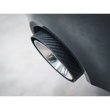 Load image into Gallery viewer, BMW G-Series Carbon Fibre M Performance Tips - OEM Style Larger 4&quot; Slip-on Replacement Tailpipes
