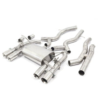 Load image into Gallery viewer, BMW M4 (F82) Coupe 3" Valved Secondary Cat Back Performance Exhaust
